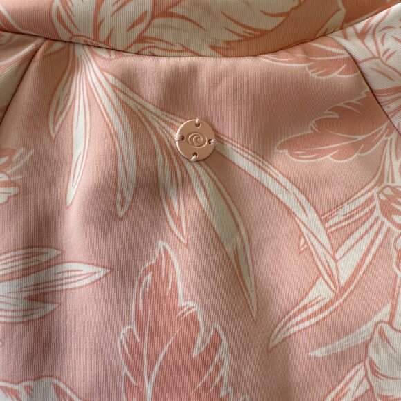 PIPING HOT AUSTRALIA Floral Rash Guard Swimsuit Girls 10 Pink Long Sleeve Swim - Picture 6 of 9